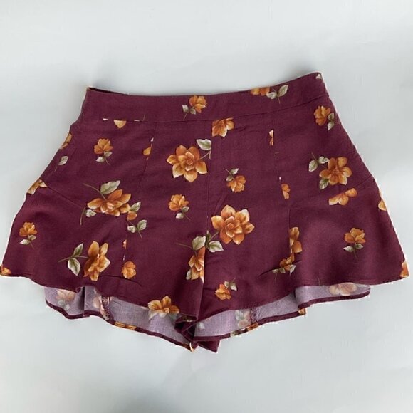 Forever 21 Mini  Floral High Waist Shorts - Picture 5 of 5